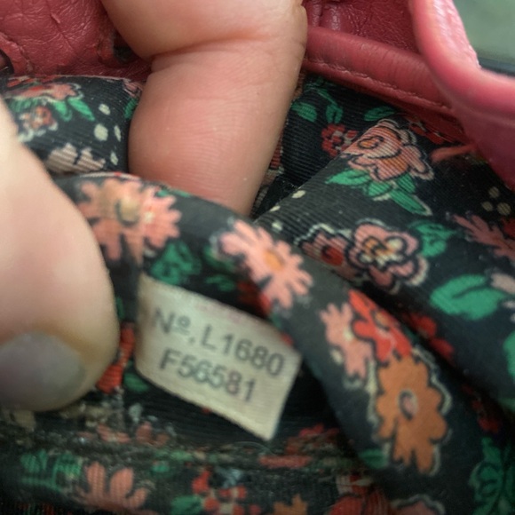 COACH PETAL Mini Bag Coach Drawstring Pouch Pink Wristlet F56581 🌸. Leather - Picture 7 of 9